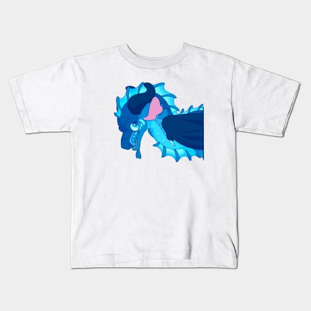 Tsunami WoF Kids T-Shirt by EnchantedAnimal